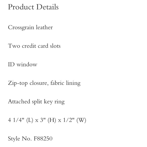 Coach Mini Skinny ID Card Case Im/Light Saddle NWT - Picture 9 of 10